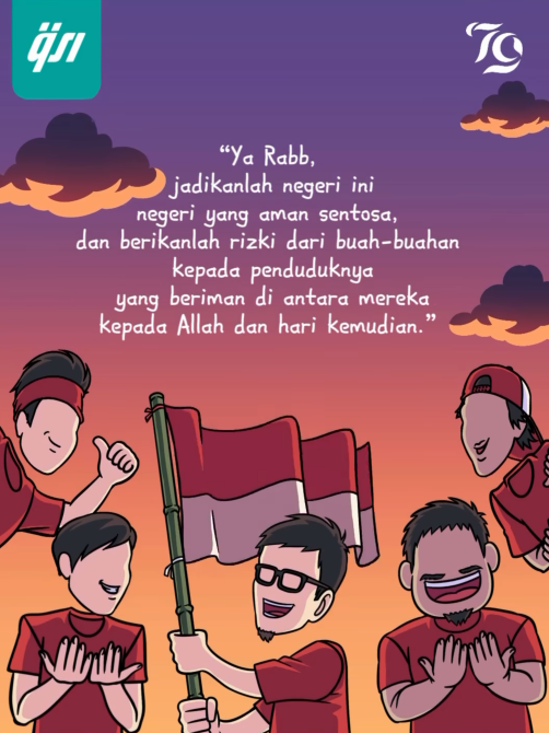 Selamat hari kemerdekaan republik indonesia ke 79