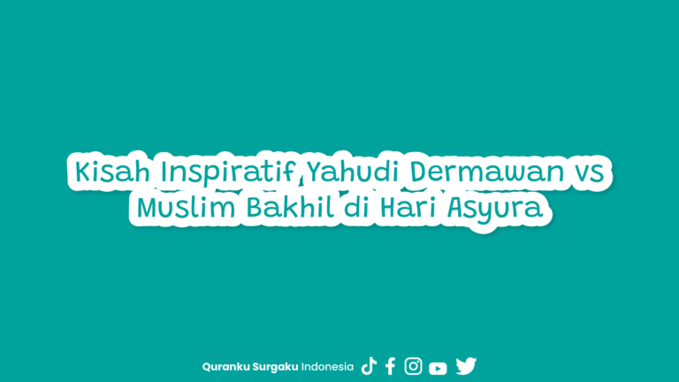 Kisah Inspiratif Yahudi Dermawan vs Muslim Bakhil di Hari Asyura