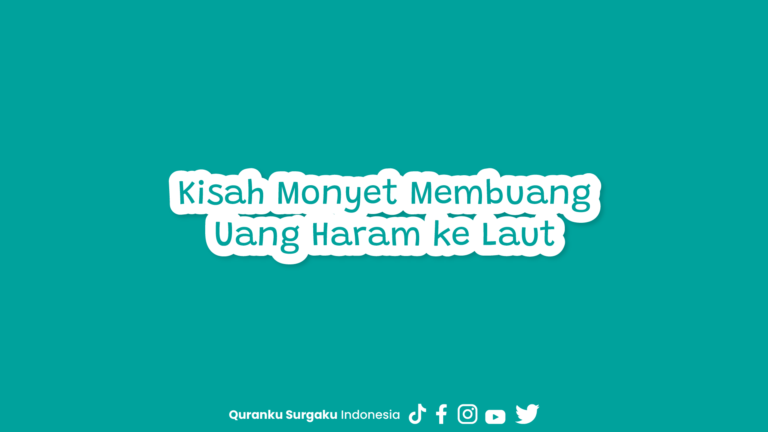 Kisah Monyet Membuang Uang Haram ke Laut